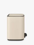 Brabantia Bo Pedal Bin, 36L, Soft Beige