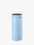 Brabantia New Touch Bin, 30L, Dreamy Blue