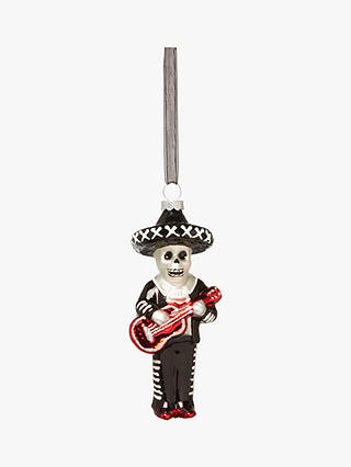 John Lewis Day of the Dead Skeleton Bauble