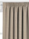 John Lewis Cotton Jute Made to Measure Curtains or Roman Blind, Butterscotch Natural
