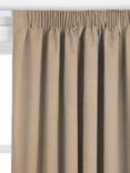 John Lewis Cotton Twill Made to Measure Curtains or Roman Blind, Natural