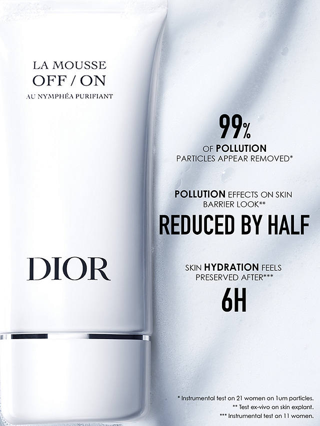 DIOR La Mousse OFF/ON Foaming Cleanser, 150ml 4