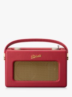 Roberts Revival iStream 3L DAB+/FM Internet Smart Radio with Bluetooth, Berry Red