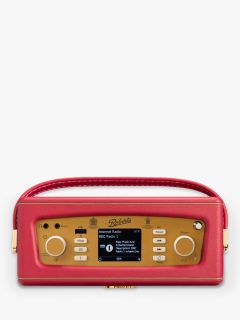 Roberts Revival iStream 3L DAB+/FM Internet Smart Radio with Bluetooth, Berry Red