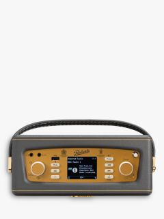 Roberts Revival iStream 3L DAB+/FM Internet Smart Radio with Bluetooth, Charcoal Grey