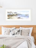 Richard Macneil - 'Cornwall' Framed Print & Mount, 52 x 107cm, Blue