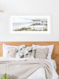 Richard Macneil - 'Peace by the Sea' Framed Print & Mount, 52 x 107cm, Blue