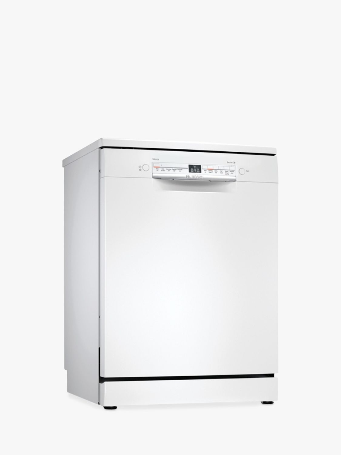 Bosch Serie 2 SMS2ITW41G Freestanding Dishwasher, White