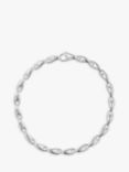 Georg Jensen Sculptural Link Bracelet, Silver