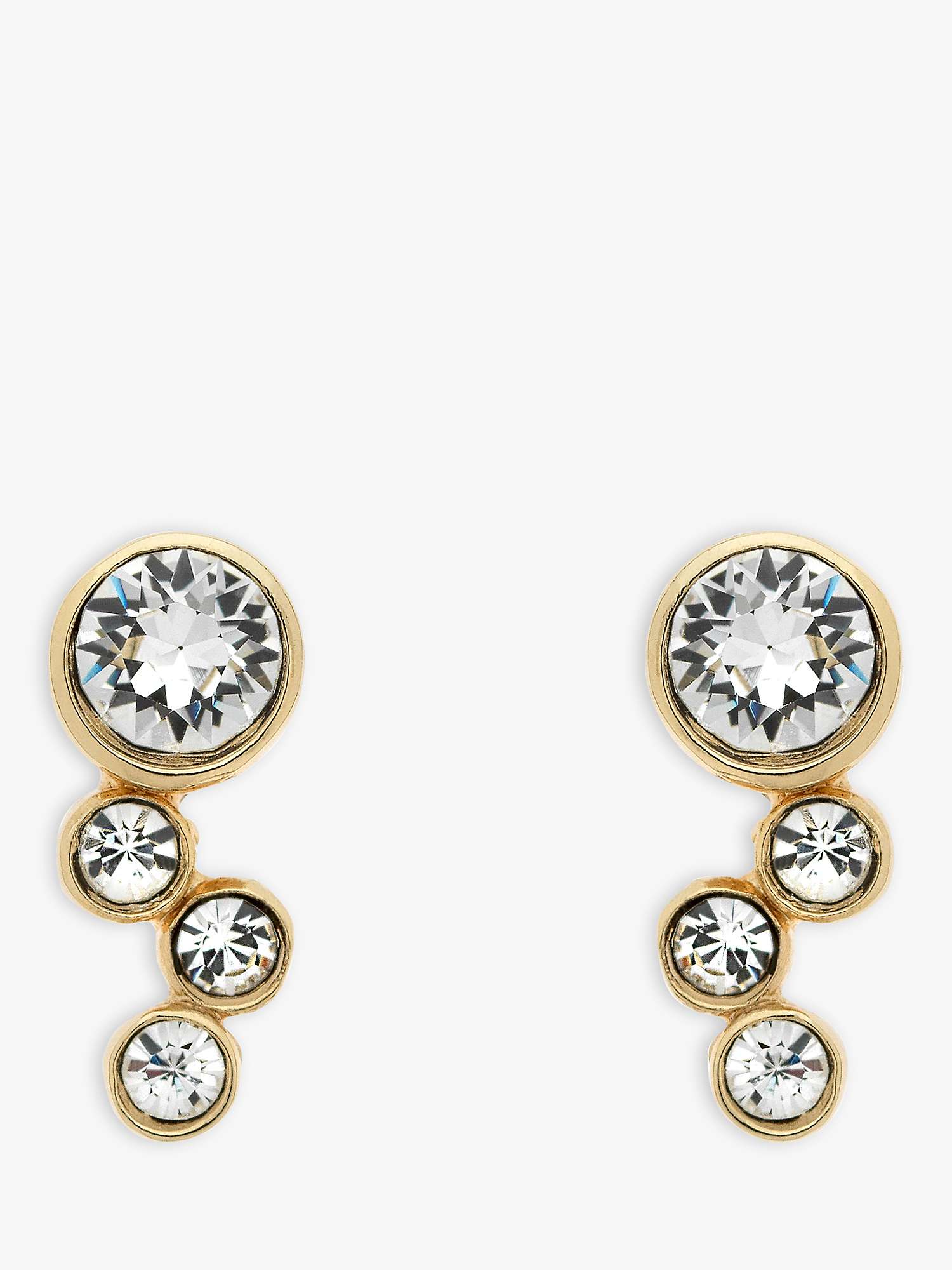 Buy Melissa Odabash Gold & Crystal Ear Climber Earrings, Gold Online at johnlewis.com
