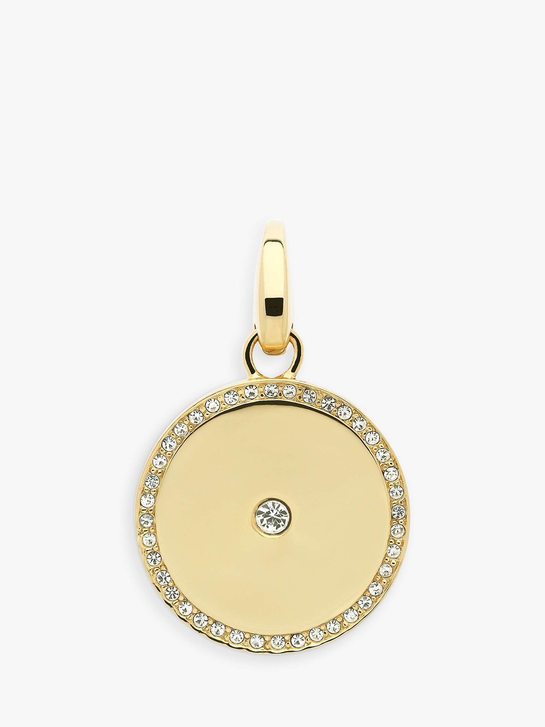 Buy Melissa Odabash Crystal Sun Bracelet Charm, Gold Online at johnlewis.com
