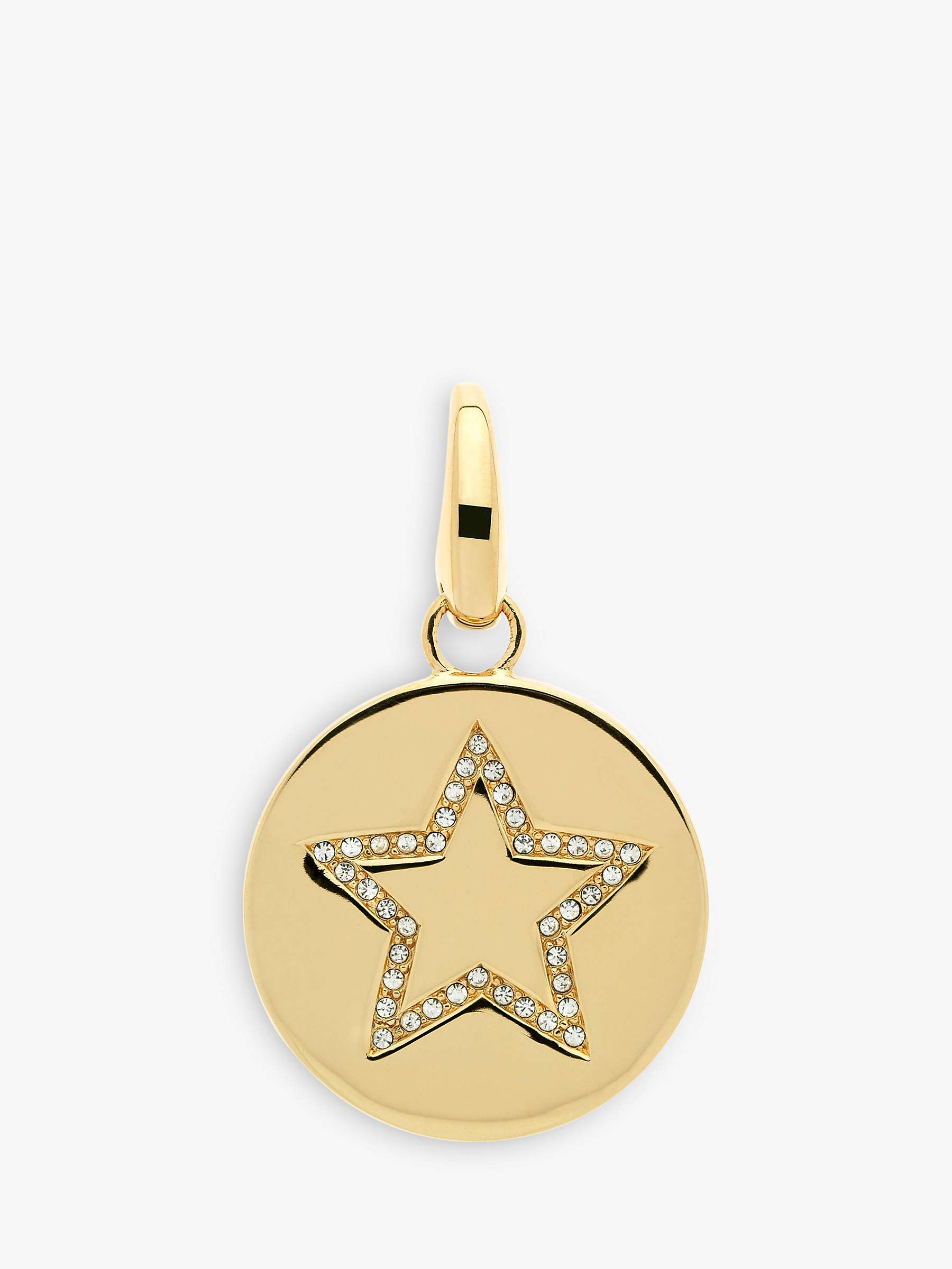 Buy Melissa Odabash Crystal Star Coin Charm, Gold Online at johnlewis.com