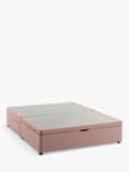 Silentnight 2 Drawer Continental Half Ottoman Divan Base Storage Bed, Super King Size, Dusky Pink