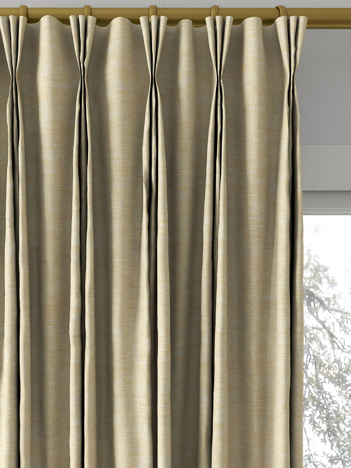 Laura Ashley Whinfell Made to Measure Curtains, Gold