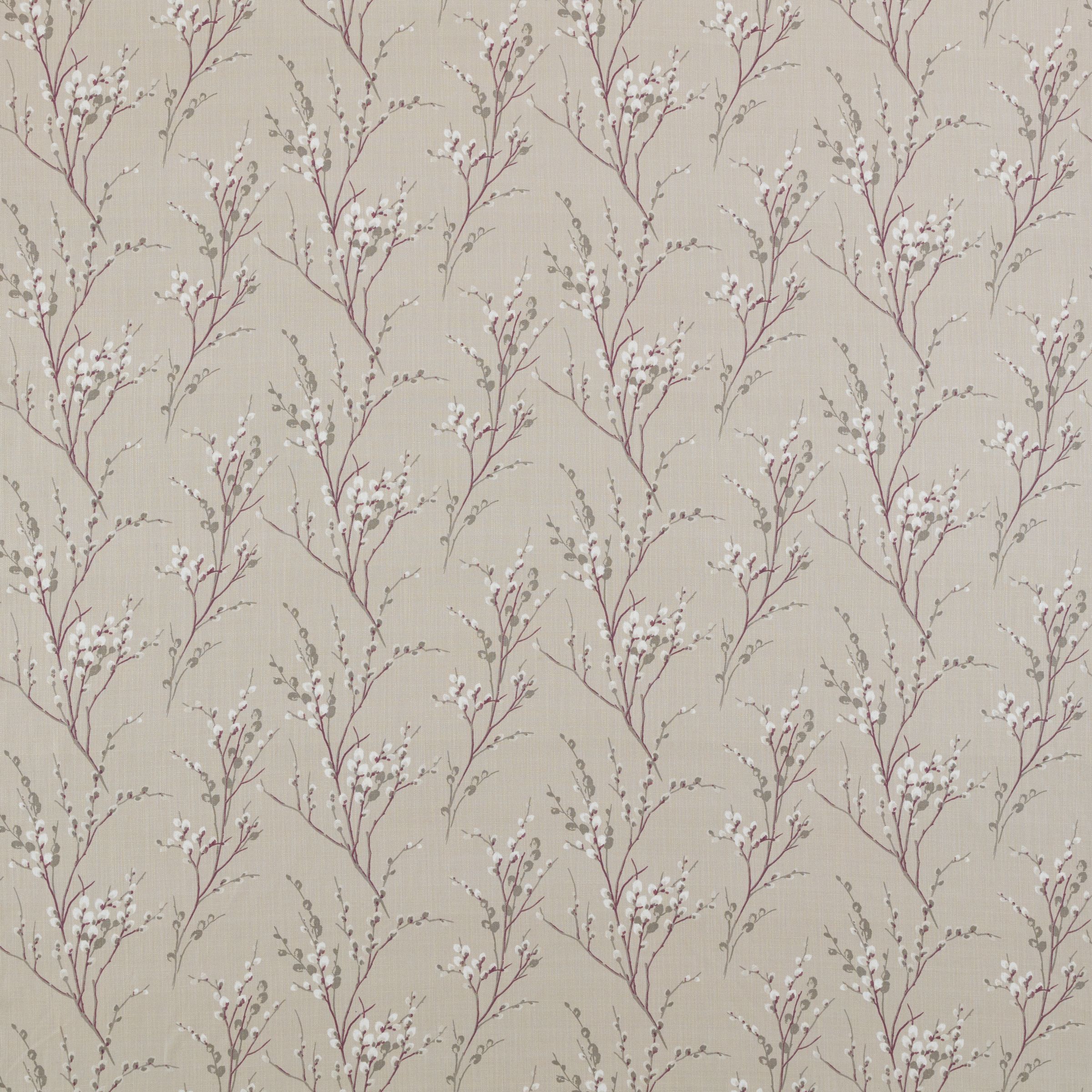 Laura Ashley Pussy Willow Made to Measure Curtains, Natural