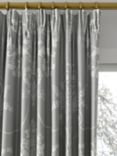 Laura Ashley Josette Made to Measure Curtains or Roman Blind, Steel