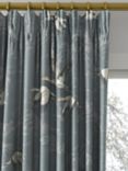 Laura Ashley Animalia Made to Measure Curtains or Roman Blind, Steel