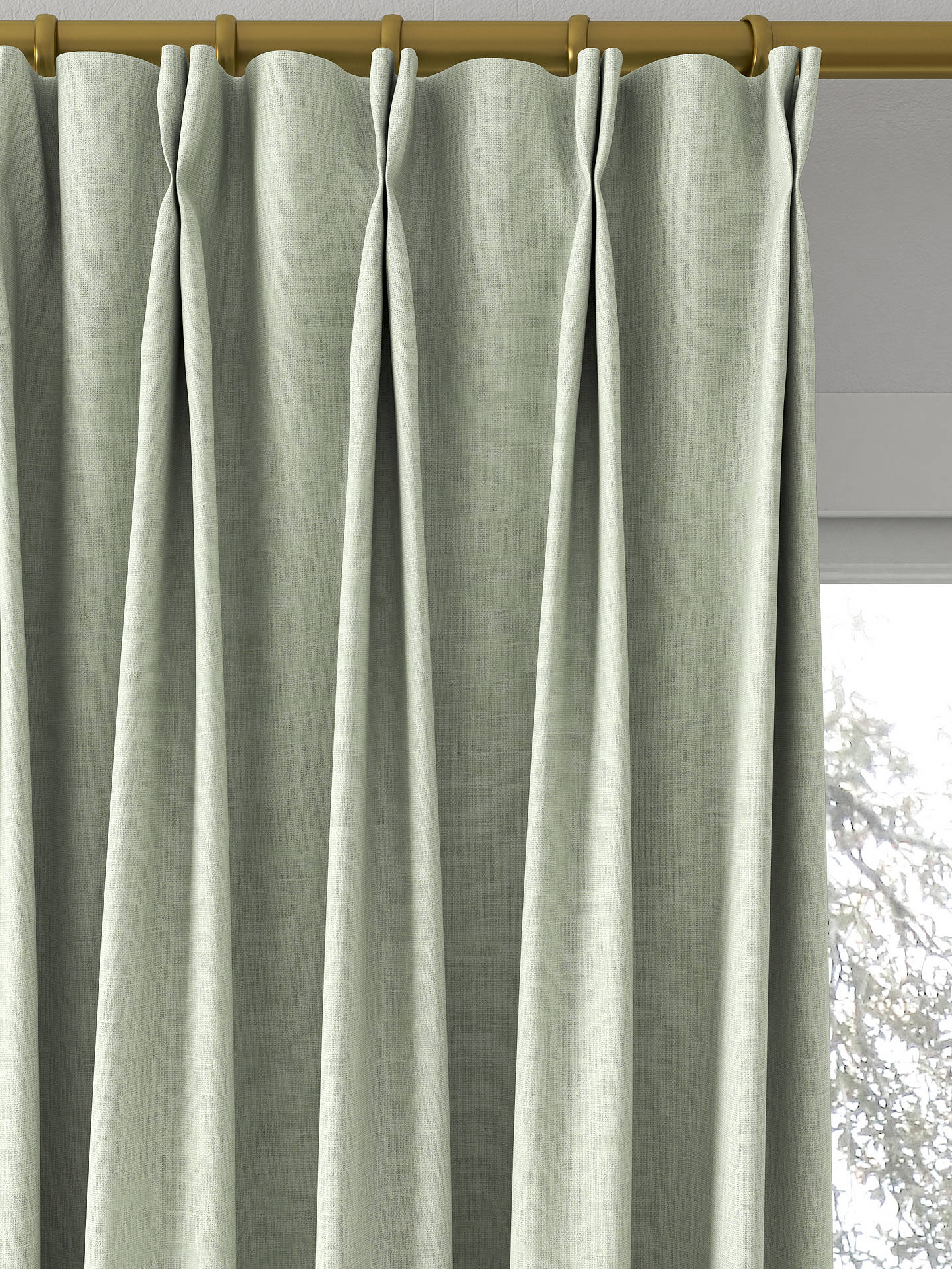 Laura Ashley Easton Made to Measure Curtains, Sage