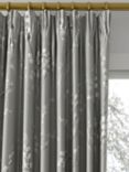 Laura Ashley Pussy Willow Made to Measure Curtains or Roman Blind, Steel