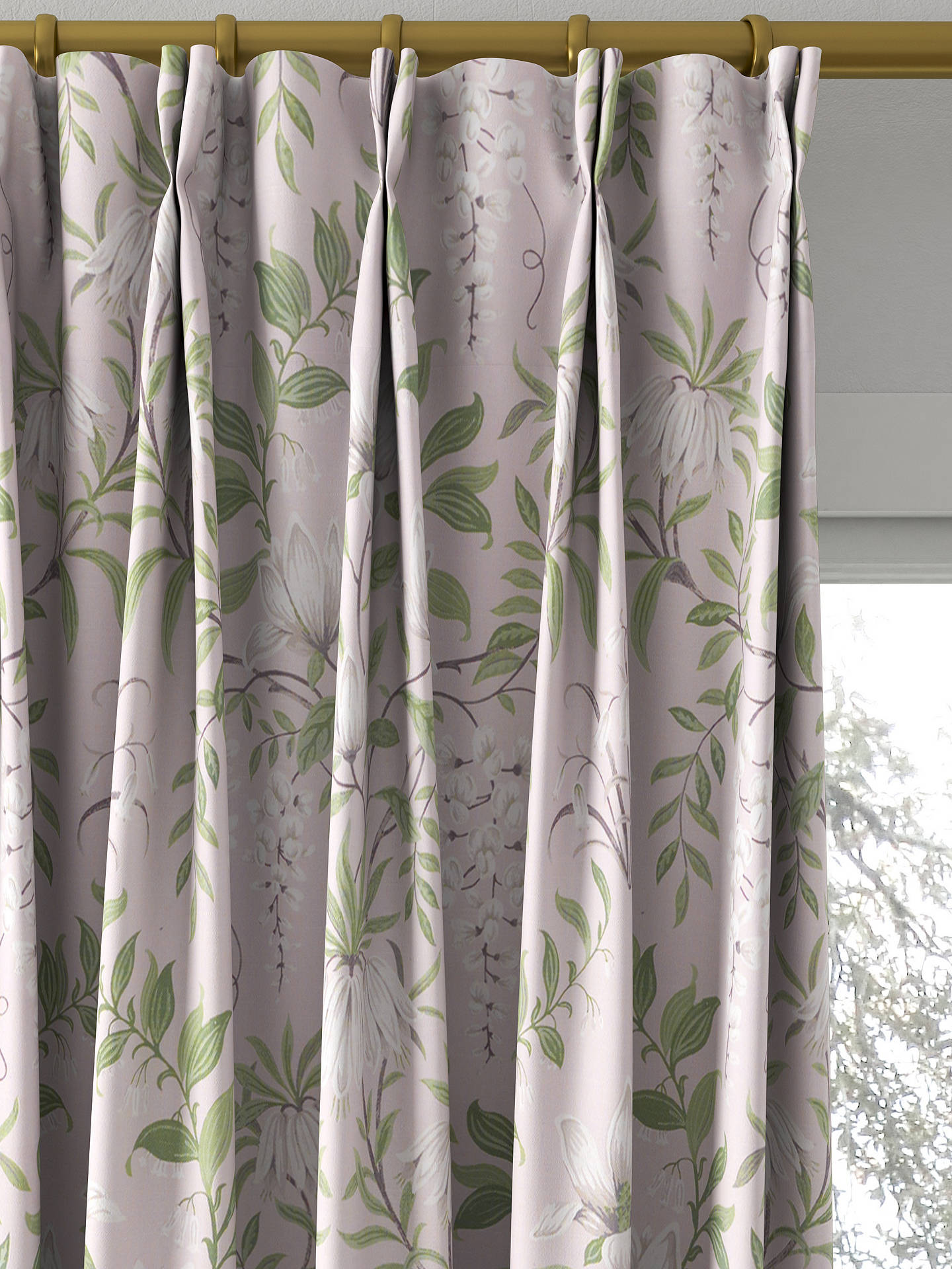 Laura Ashley Parterre Made to Measure Curtains, Blush
