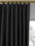 Laura Ashley Swanson Made to Measure Curtains or Roman Blind, Charcoal