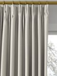 Laura Ashley Easton Made to Measure Curtains or Roman Blind, Silver