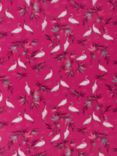 Sara Miller Heron Velvet Furnishing Fabric, Fuchsia
