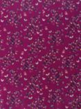 Sara Miller Butterflies and Trellis Velvet Furnishing Fabric, Purple