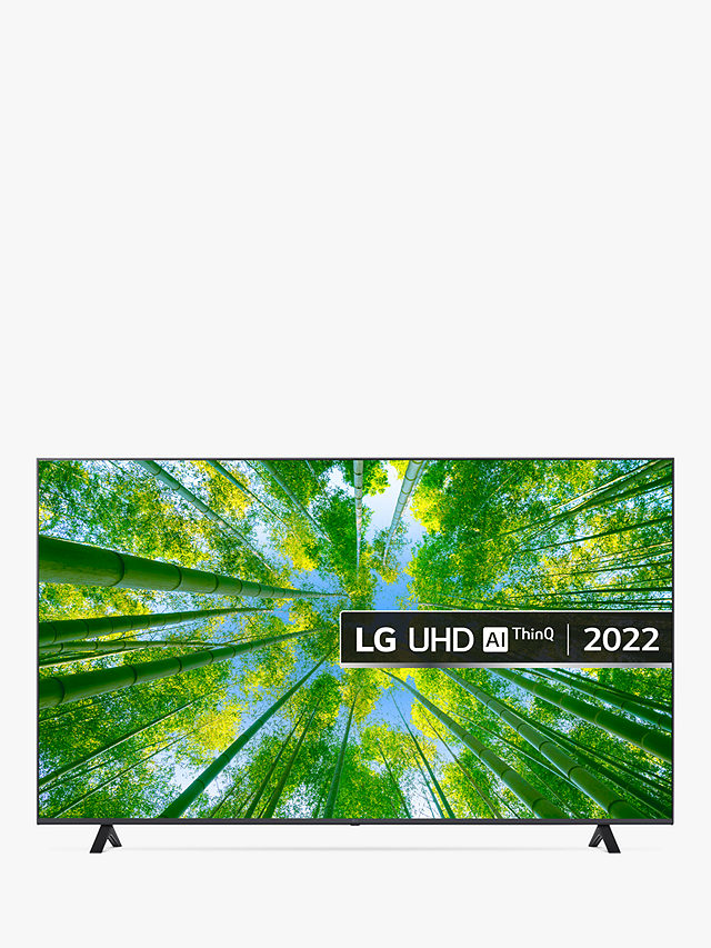 LG 75UQ80006LB (2022) LED HDR 4K Ultra HD Smart TV, 75 inch with Freeview  HD/Freesat HD, Dark Iron Grey