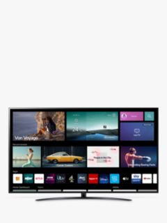 LG 65NANO766QA (2022) LED HDR NanoCell 4K Ultra HD Smart TV, 65 inch with Freeview HD/Freesat HD, Ashed Blue