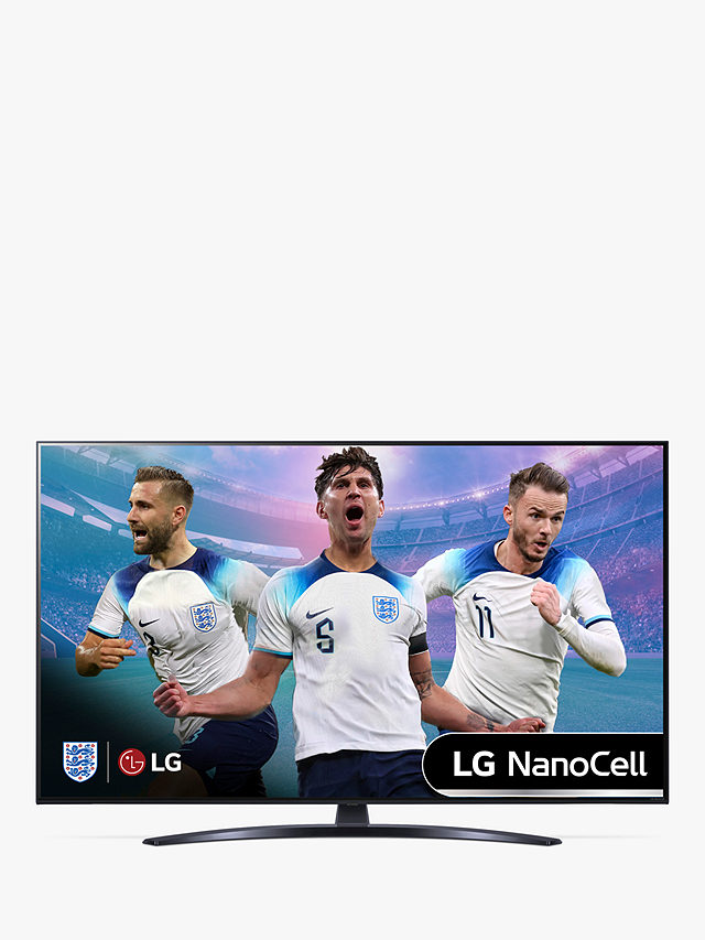 LG 55NANO766QA (2022) LED HDR NanoCell 4K Ultra HD Smart TV, 55 inch with Freeview HD/Freesat HD, Ashed Blue