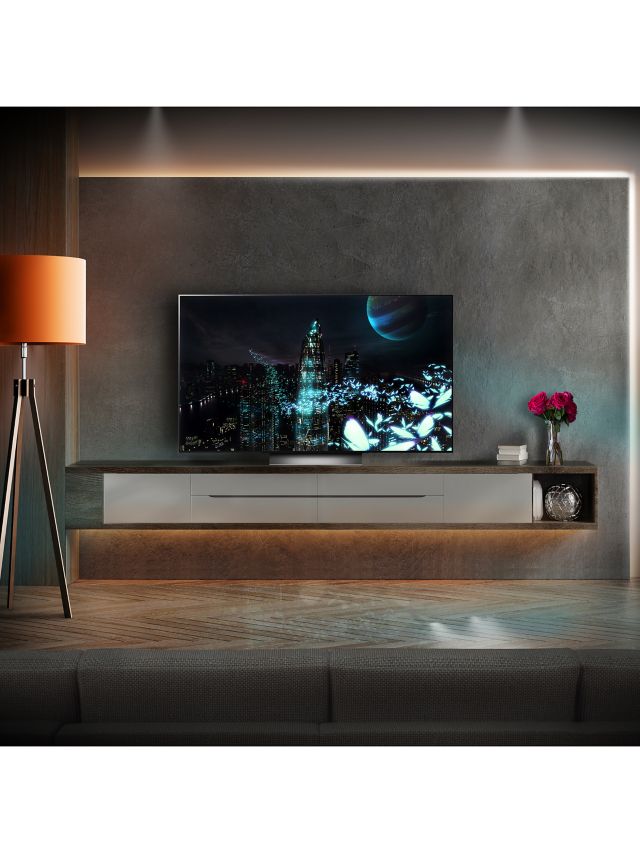 LG OLED55C24LA (2022) OLED HDR 4K Ultra HD Smart TV, 55 inch with Freeview  HD/Freesat