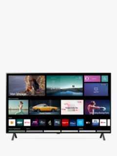 LG OLED48A26LA (2022) OLED HDR 4K Ultra HD Smart TV, 48 inch with Freeview HD/Freesat HD & Dolby Atmos, Black