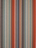 Harlequin Spectro Stripe Furnishing Fabric, Teal/Sedonia/Rust