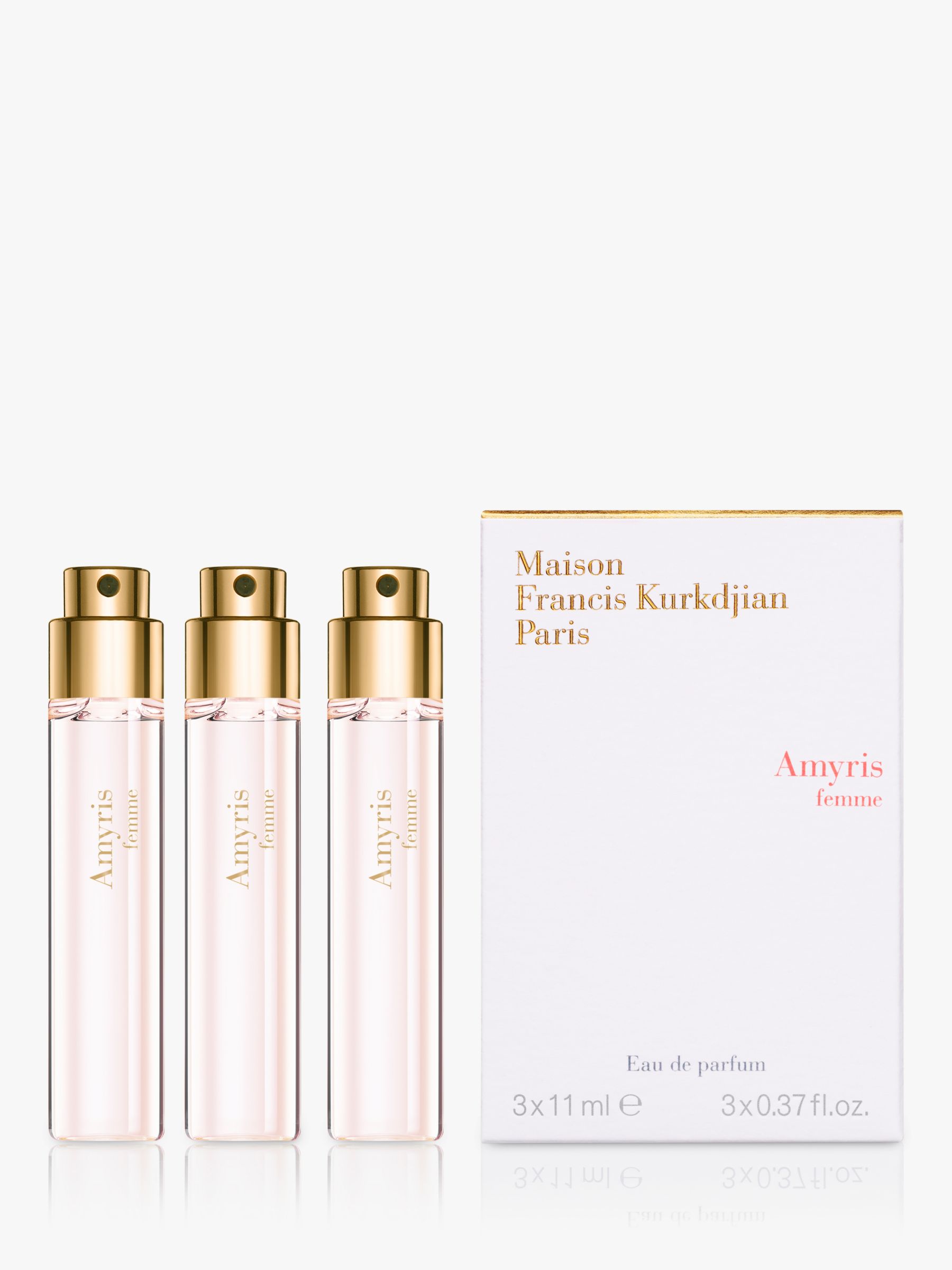 Maison Francis Kurkdjian Amyris Pour Femme Eau de Parfum Natural Spray Refills 3 x 11ml 1