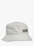 AllSaints Embroidered Logo Bucket Hat, White