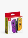 Nintendo Joy-Con Controllers for Switch Console, Purple/Orange