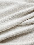 John Lewis Boucle Plain Fabric, Marshmallow, Price Band C