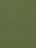 John Lewis Relaxed Linen Plain Fabric, Olive Green, Price Band B