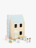 John Lewis Primrose Cottage Wooden Doll's House with Furniture