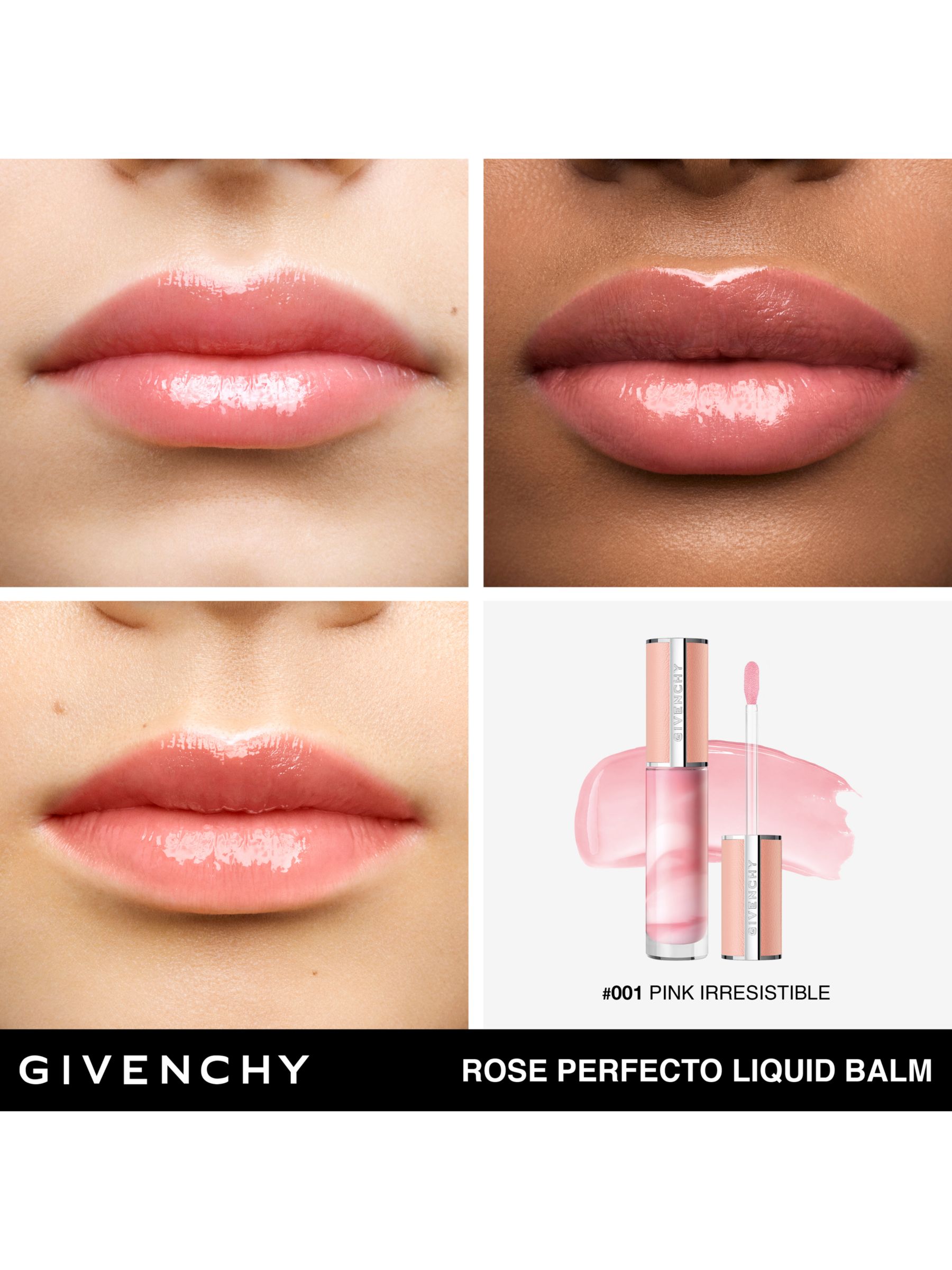 Givenchy Rose Perfecto Liquid Lip Balm, Pink Irresistible 4