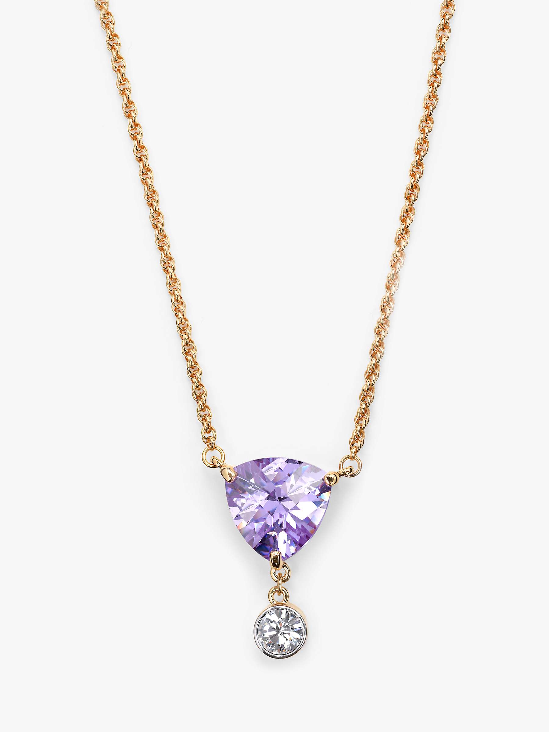 Buy Eclectica Vintage Swarovski Crystals Drop Pendant Necklace Online at johnlewis.com