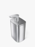 simplehuman Pulse Soap Pump, 473ml, Brushed Steel