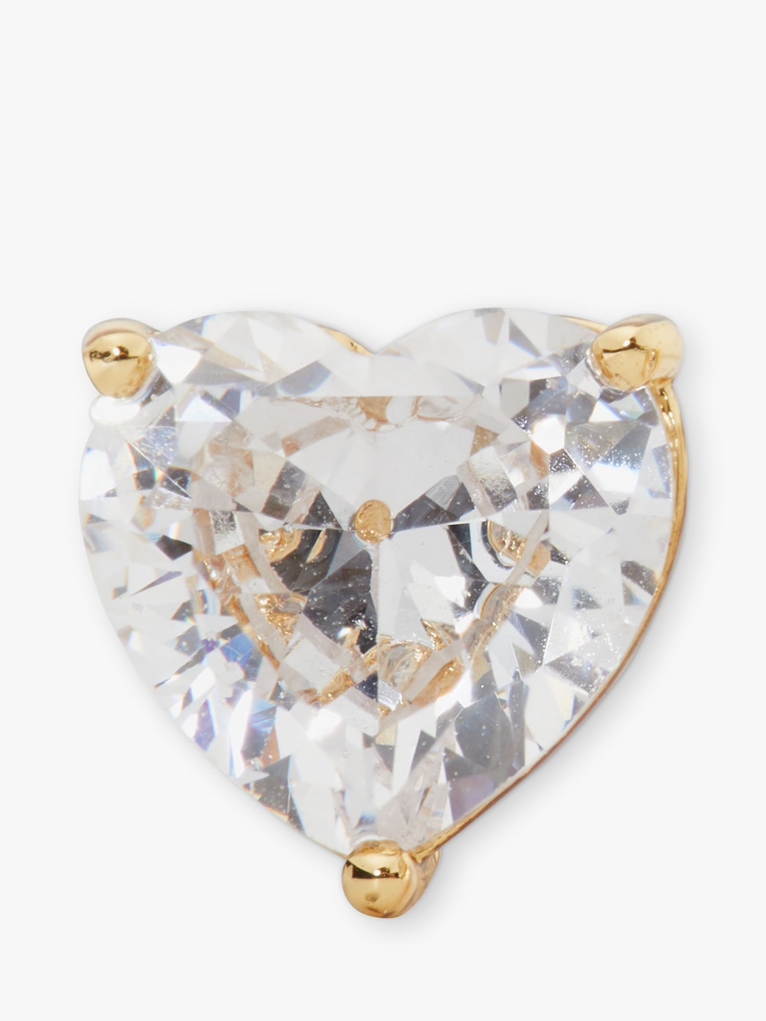 Buy kate spade new york Cubic Zirconia Heart Stud Earrings Online at johnlewis.com