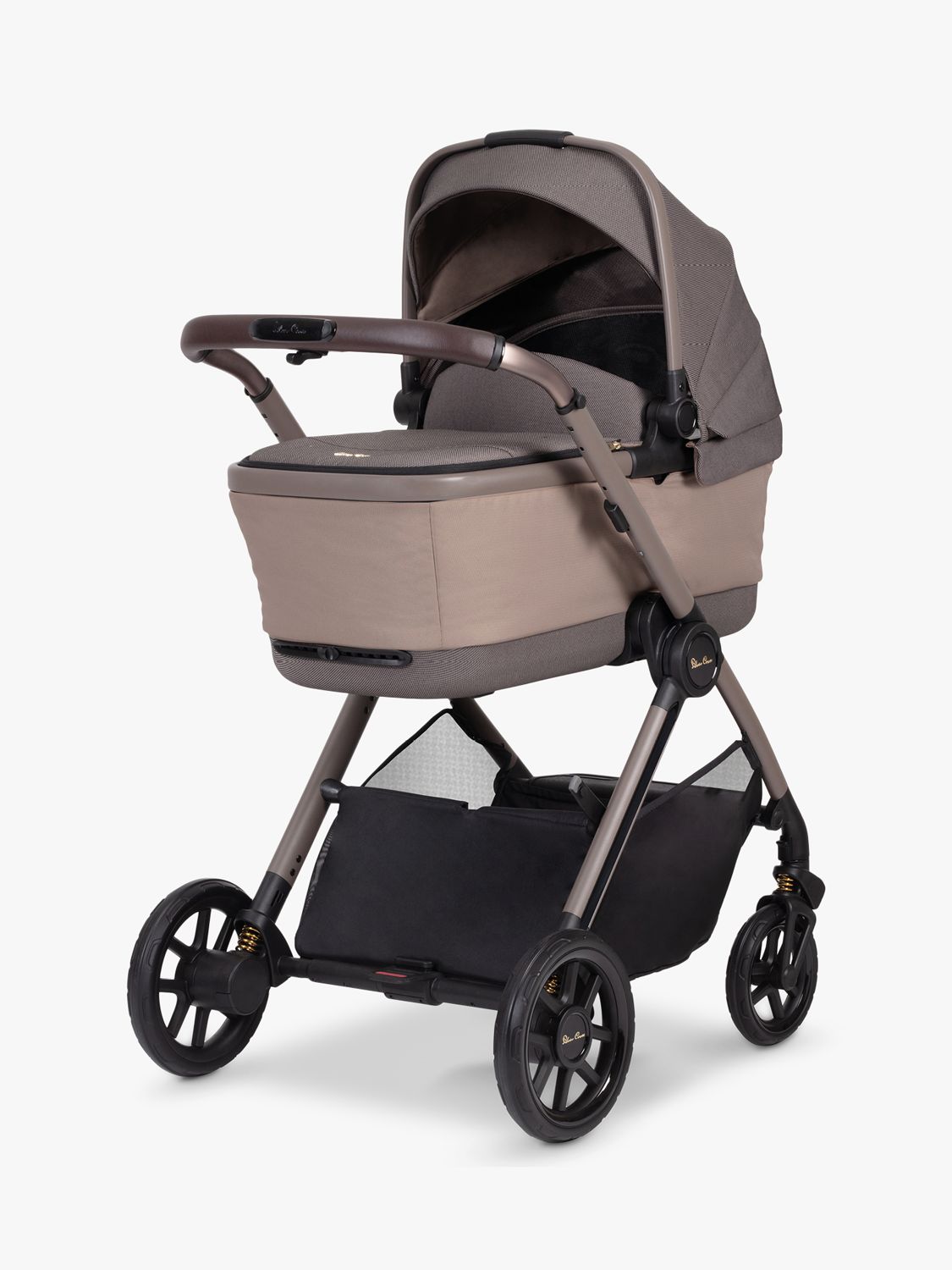 Silver Cross Reef First Bed Folding Carrycot, Earth