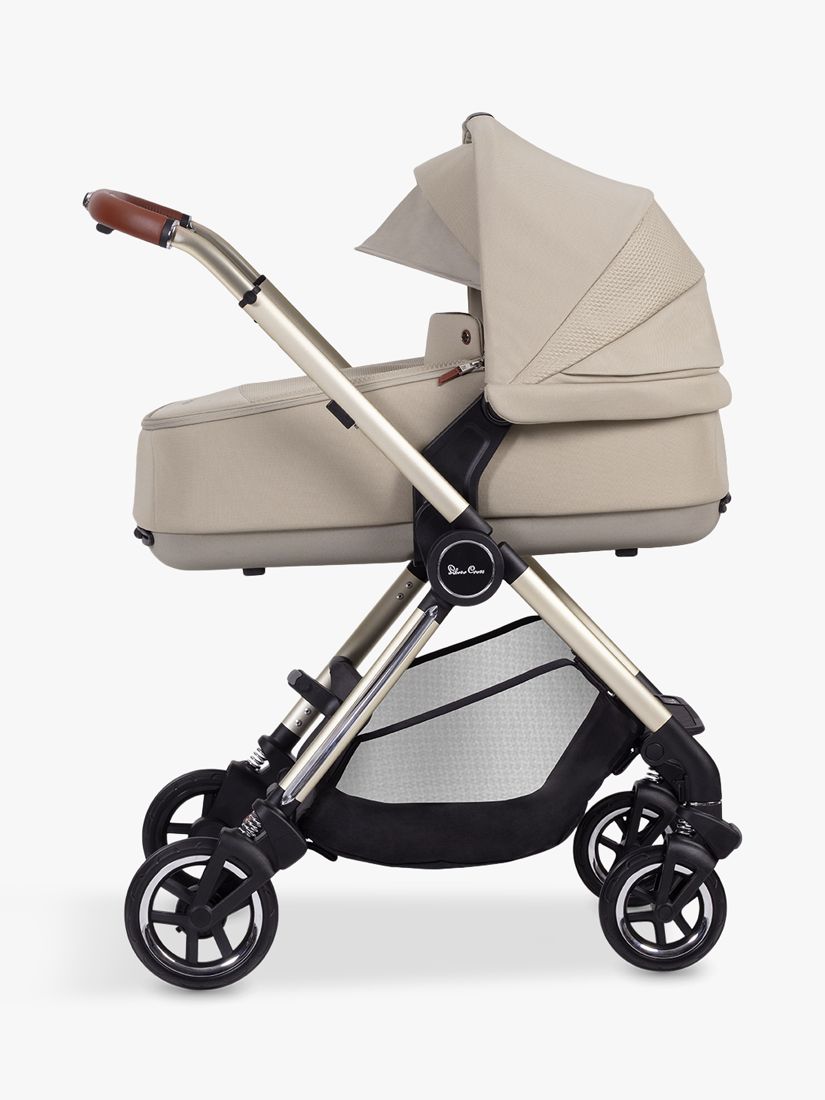 Silver Cross Dune Compact Folding Carrycot, Stone