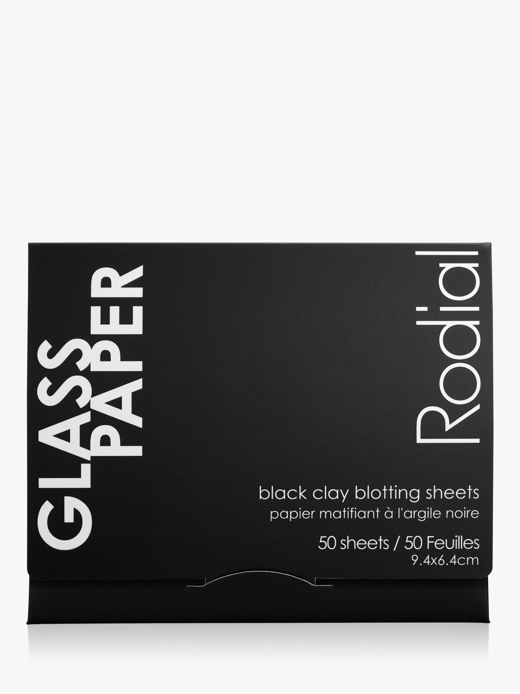 Rodial Glass Paper Black Clay Blotting Sheets, x 50 1