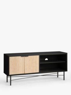 John Lewis ANYDAY Ridge TV Stand for TVs up to 32", Black