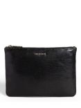 Ted Baker Lizarda Small Pouch Bag, Black