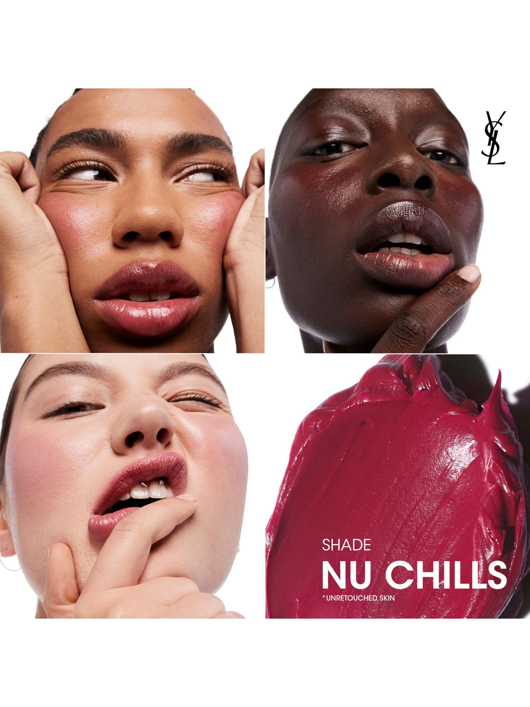 Yves Saint Laurent Nu Lip & Cheek Balmy Tint, 02 Chills 4